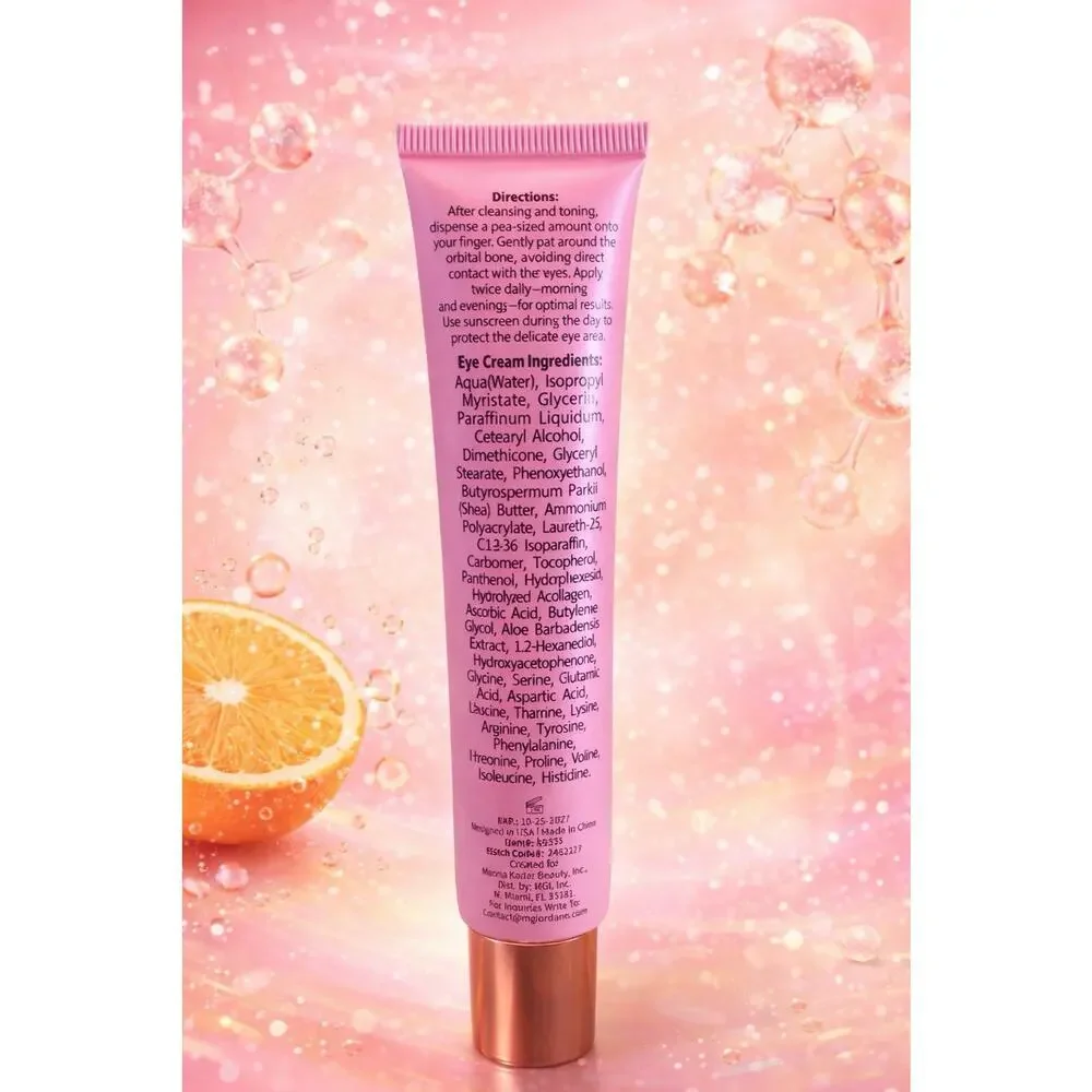 Manna Kadar - Vitamin C & Collagen Eye Cream - 1.69 fl oz - Brightening Firming